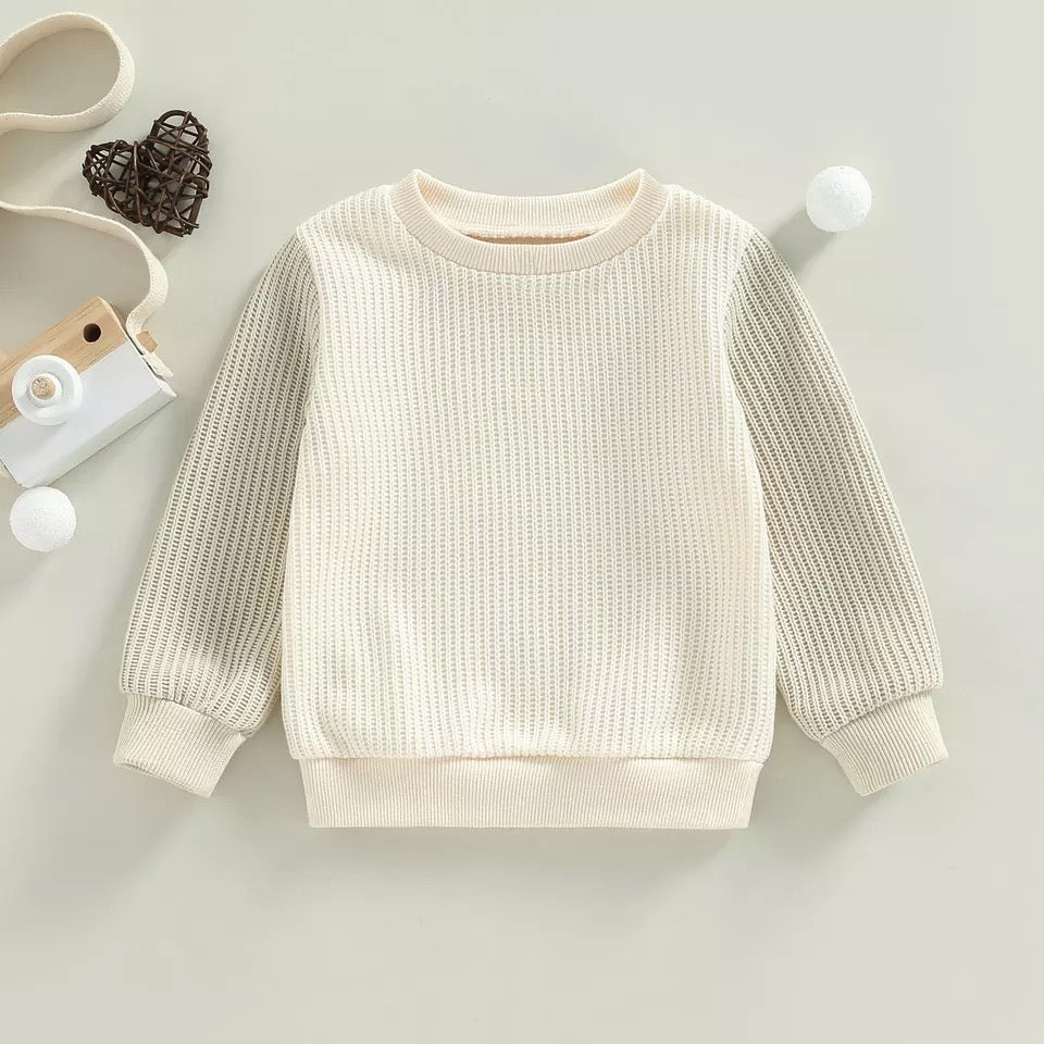 Khaki | Contrasting Sweater