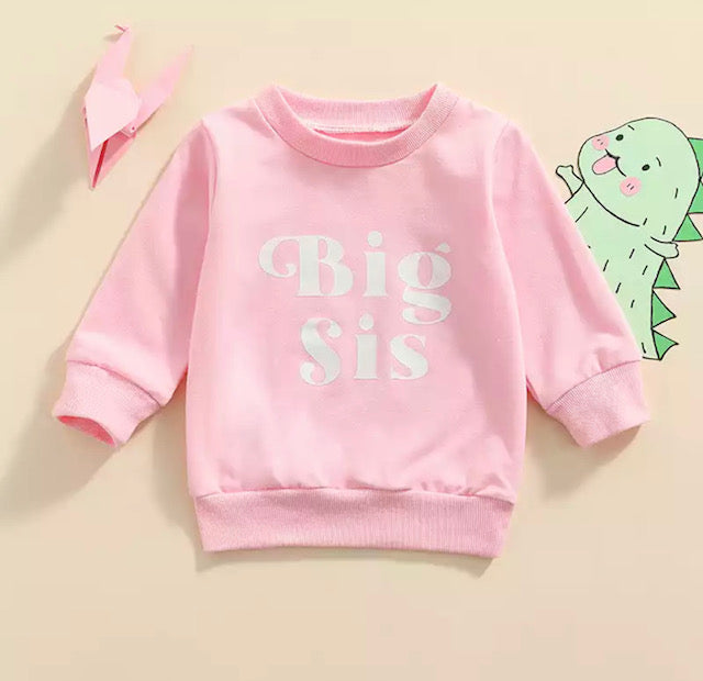 Big Sis Pullover | 12-18 months