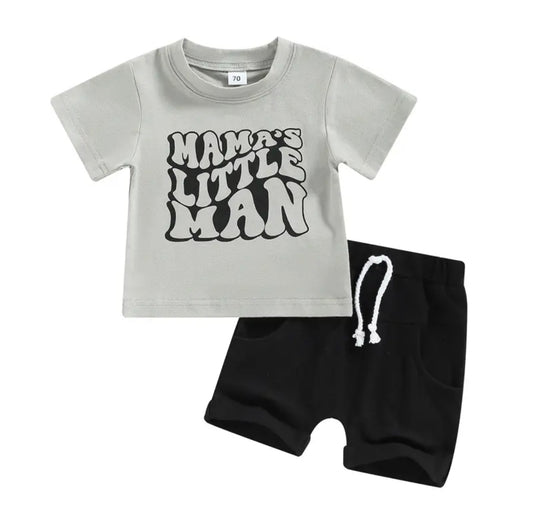 Mama's Little Man Outfit