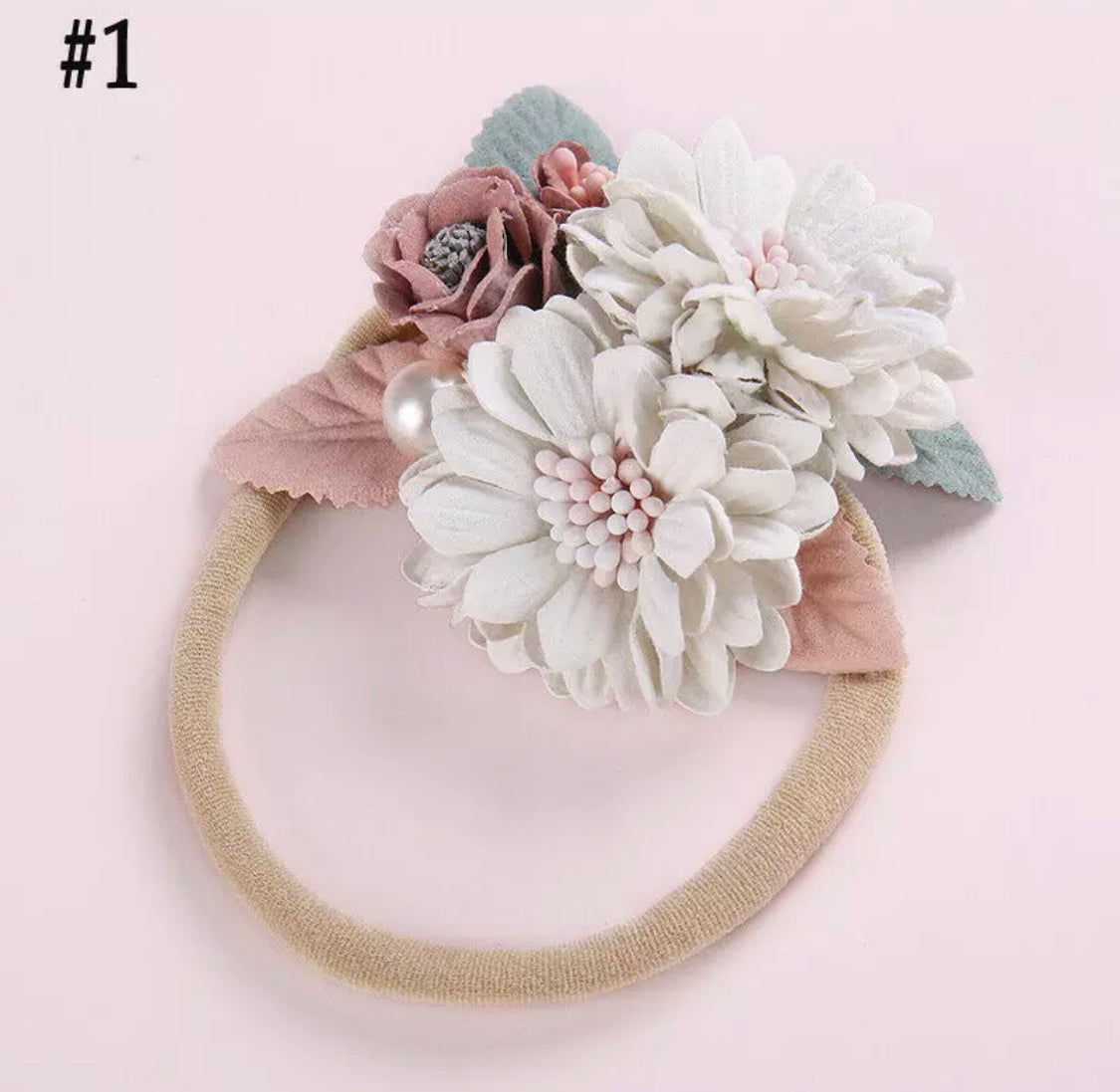 Beautiful Flower Headband