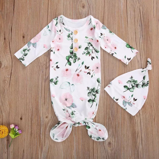 Livy | Baby Gown in Pink