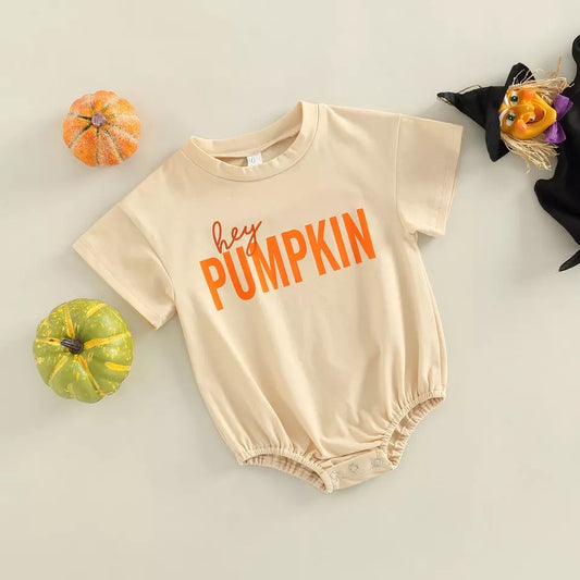 Hey Pumpkin Romper | 6-12 months